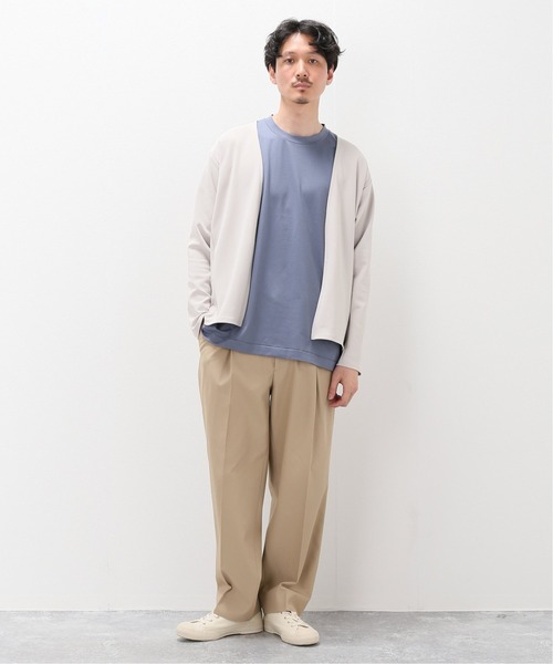 ATON（エイトン）の「【ATON/エイトン】SUVIN 60/2 OVERSIZED Tシャツ（Tシャツ/カットソー・メンズ・ホワイト/ネイビー/コバルトブルー/ピンク・4/6）」の7枚目の写真