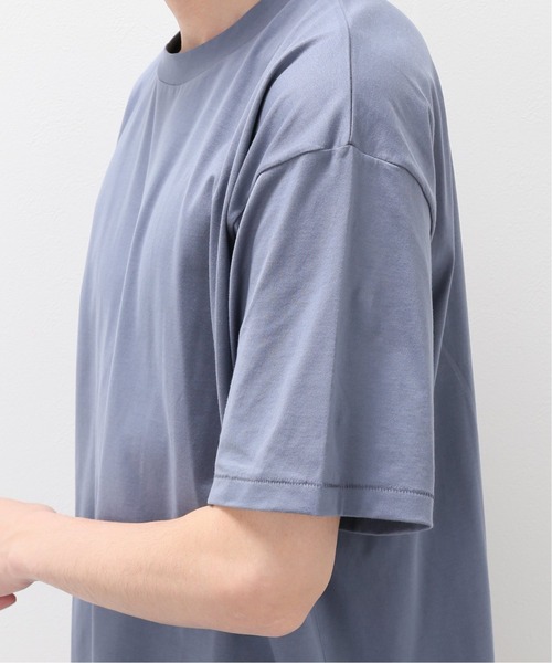 ATON（エイトン）の「【ATON/エイトン】SUVIN 60/2 OVERSIZED Tシャツ（Tシャツ/カットソー・メンズ・ホワイト/ネイビー/コバルトブルー/ピンク・4/6）」の6枚目の写真