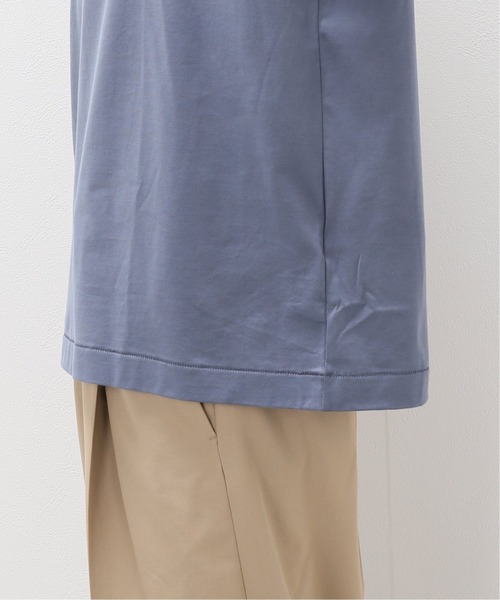 ATON（エイトン）の「【ATON/エイトン】SUVIN 60/2 OVERSIZED Tシャツ（Tシャツ/カットソー・メンズ・ホワイト/ネイビー/コバルトブルー/ピンク・4/6）」の8枚目の写真