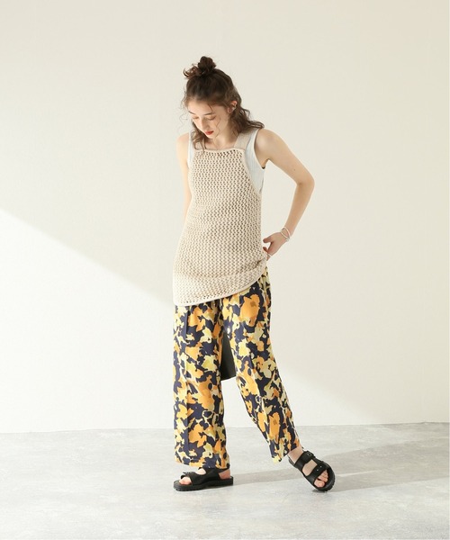 JOURNAL STANDARD（ジャーナルスタンダード）の「【CLANE/クラネ】 メッシュロングタンクトップ（タンクトップ・レディース・アイボリー・FREE）」の18枚目の写真