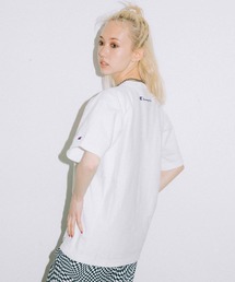 X-girl | X-girl × Champion REVERSE WEAVER S/S POCKET TEE(Tシャツ/カットソー)