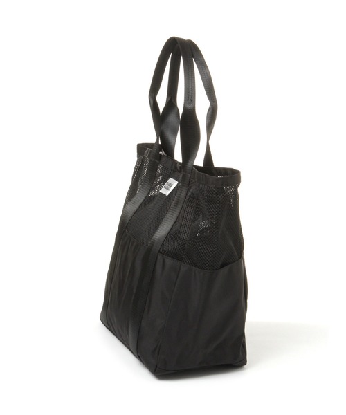 BAYFLOW（ベイフロー）の「【FRANKLIN MARSHALL（フランクリンマーシャル）】別注メッシュトート（ハンドバッグ・メンズ・ホワイト/ブラック・FREE）」の19枚目の写真