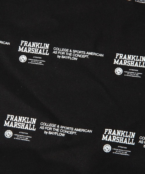 BAYFLOW（ベイフロー）の「【FRANKLIN MARSHALL（フランクリンマーシャル）】別注メッシュトート（ハンドバッグ・メンズ・ホワイト/ブラック・FREE）」の8枚目の写真