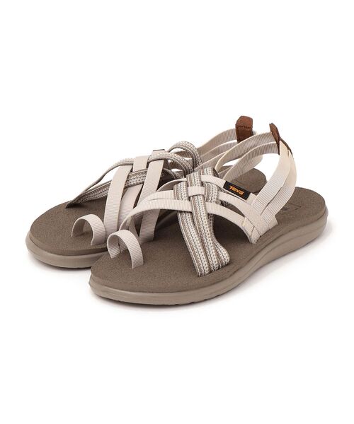 Teva（テバ）の「TEVA:VOYA STRAPPY（サンダル・レディース・ナチュラル/ブラック・60/80/70/50）」の4枚目の写真