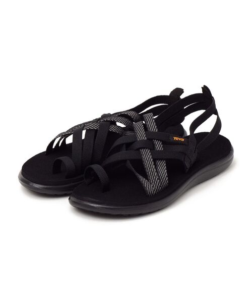 Teva（テバ）の「TEVA:VOYA STRAPPY（サンダル・レディース・ナチュラル/ブラック・60/80/70/50）」の3枚目の写真