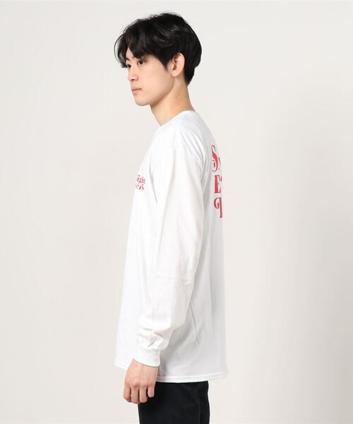 68&brothers(シックスティエイトアンドブラザーズ)の「L/S Tee "SixtyEight&Bros"(Tシャツ/カットソー・メンズ・ブラック/ホワイト×ピンク/ホワイト×ライム/ホワイト・X-LARGE/LARGE/MEDIUM)」の10枚目の写真