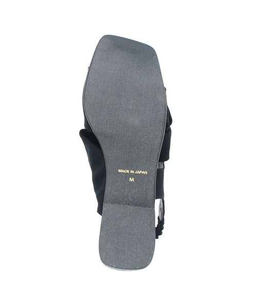 JELLY BEANS（ジェリービーンズ）の「（サスティナブル商品）ターバンバックバンドサンダル(130-30433)JELLY BEANS(ジェリービーンズ)（サンダル・レディース・ライトグレー/ブラック/アイボリー・S/M/L）」の8枚目の写真