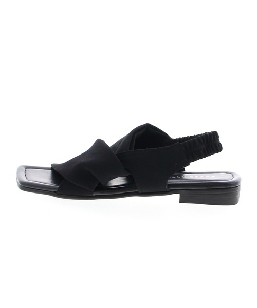 JELLY BEANS（ジェリービーンズ）の「（サスティナブル商品）ターバンバックバンドサンダル(130-30433)JELLY BEANS(ジェリービーンズ)（サンダル・レディース・ライトグレー/ブラック/アイボリー・S/M/L）」の9枚目の写真