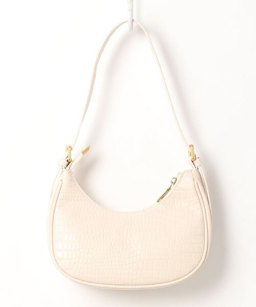 jumelle（ジュメロ）の「ムーンショルダーバッグ（ショルダーバッグ・レディース・ベージュ/ブラック/グレー・FREE）」の4枚目の写真