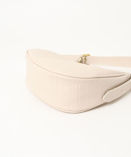 jumelle（ジュメロ）の「ムーンショルダーバッグ（ショルダーバッグ・レディース・ベージュ/ブラック/グレー・FREE）」の5枚目の写真