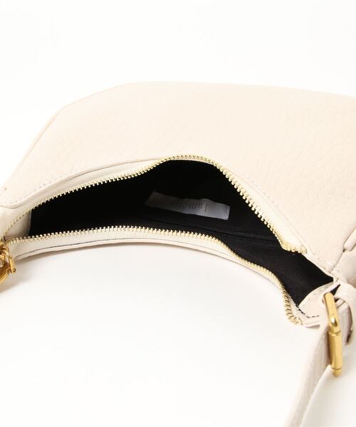 jumelle（ジュメロ）の「ムーンショルダーバッグ（ショルダーバッグ・レディース・ベージュ/ブラック/グレー・FREE）」の6枚目の写真