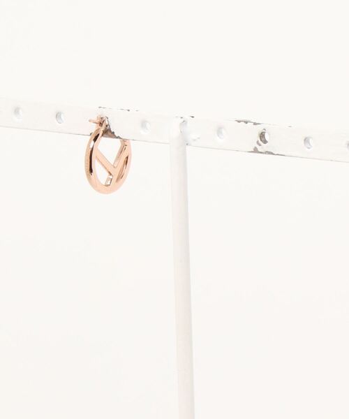 UNITED TOKYO(ユナイテッドトウキョウ)の「UT フープピアス(ピアス(片耳用)・メンズ・ゴールド/ブラック・FREE)」の3枚目の写真