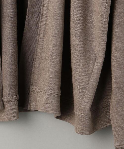 BEAUTY&YOUTH UNITED ARROWS（ビューティーアンドユースユナイテッドアローズ）の「BY GLOSSY リネン ノーボタン カーディガン（カーディガン/ボレロ・メンズ・ブラック/ベージュ・SMALL/MEDIUM/LARGE/X-LARGE）」の14枚目の写真