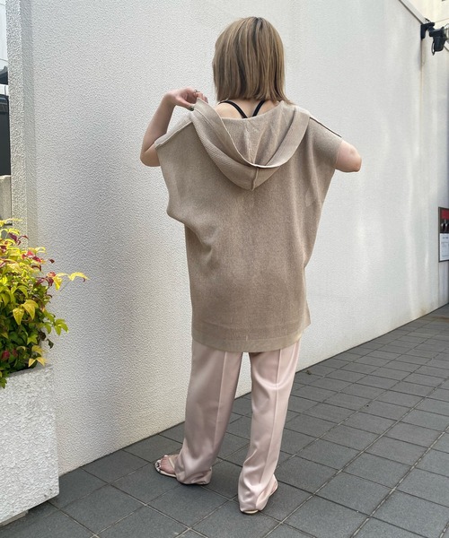 DouDou(ドゥドゥ)の「【WEB限定】サテンイージーパンツ(その他パンツ・レディース・ライトベージュ/グリーン/レッド・FREE)」の22枚目の写真