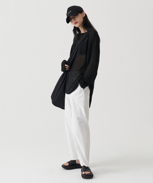 FEKETE(フェケテ)の「FEKETE WIDE CURVE COTTON PANTS(その他パンツ・メンズ・ホワイト/ブラック/ベージュ・SMALL/MEDIUM/LARGE)」の15枚目の写真
