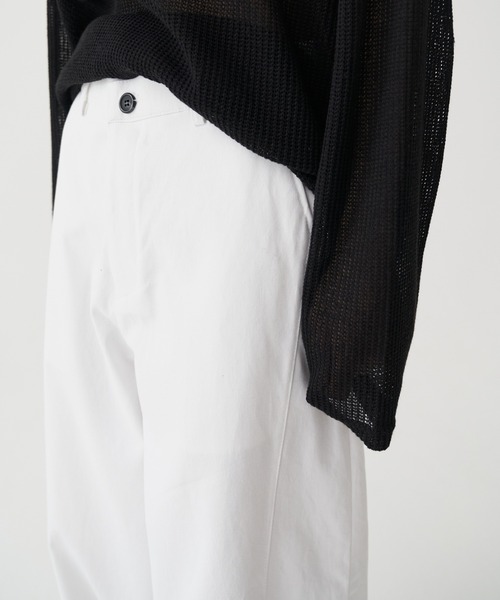 FEKETE(フェケテ)の「FEKETE WIDE CURVE COTTON PANTS(その他パンツ・メンズ・ホワイト/ブラック/ベージュ・SMALL/MEDIUM/LARGE)」の6枚目の写真