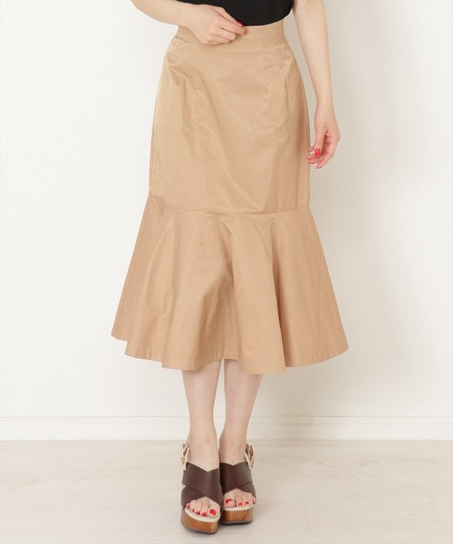 WILLSELECTION(ウィルセレクション)の「ツイルマーメイドスカート(スカート・レディース・アイボリー/ベージュ/ブラック・SMALL/MEDIUM)」の5枚目の写真