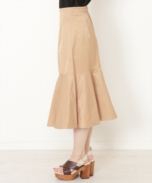 WILLSELECTION(ウィルセレクション)の「ツイルマーメイドスカート(スカート・レディース・アイボリー/ベージュ/ブラック・SMALL/MEDIUM)」の6枚目の写真