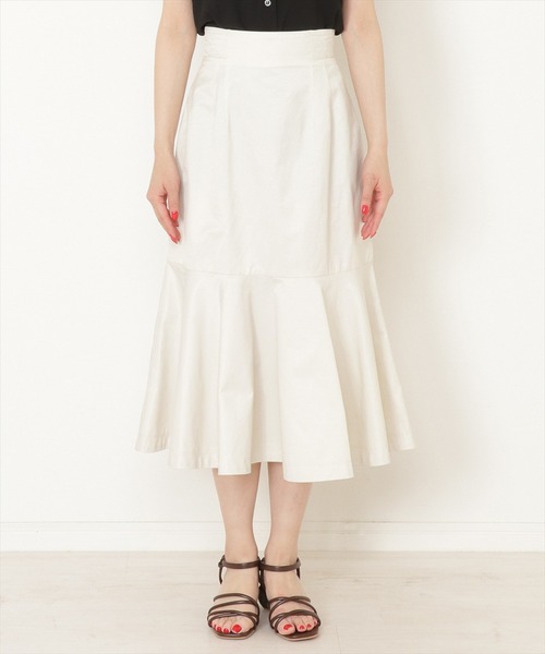 WILLSELECTION(ウィルセレクション)の「ツイルマーメイドスカート(スカート・レディース・アイボリー/ベージュ/ブラック・SMALL/MEDIUM)」の20枚目の写真