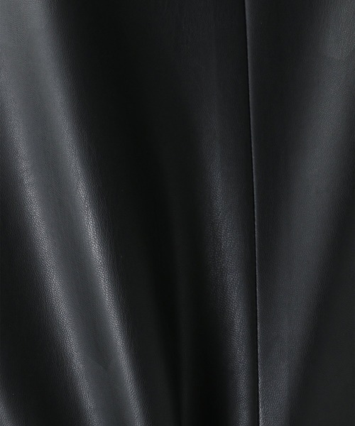RAGEBLUE（レイジブルー）の「＜SET-UP/セットアップ＞SYNTHETIC LEATHER W JACKET＆PANTS/954072（テーラードジャケット・メンズ・ブラック・MEDIUM/LARGE）」の5枚目の写真