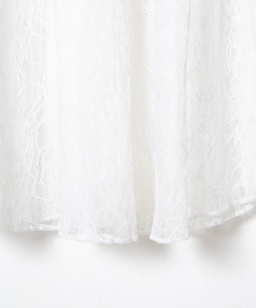 WEGO（ウィゴー）の「WEGO/レースドッキングロゴワンピース（ワンピース・レディース・ネイビー/オートミール・FREE）」の20枚目の写真