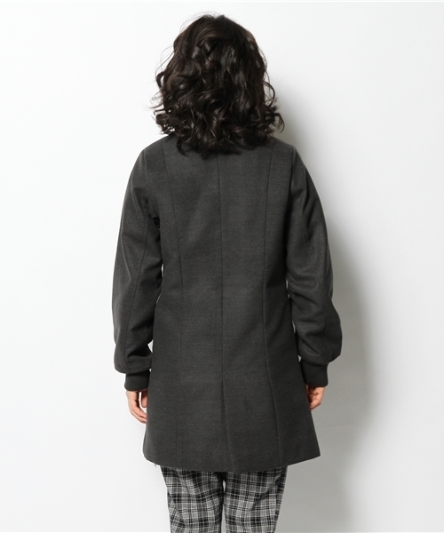 Kastane（カスタネ）の「【Kastane】中綿キルトチェスターコート（その他アウター・レディース・ブラウン/ネイビー/グレー・1/2）」の7枚目の写真