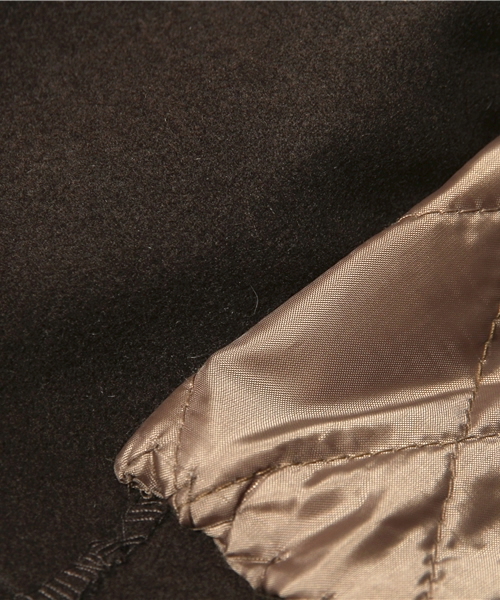 Kastane（カスタネ）の「【Kastane】中綿キルトチェスターコート（その他アウター・レディース・ブラウン/ネイビー/グレー・1/2）」の14枚目の写真