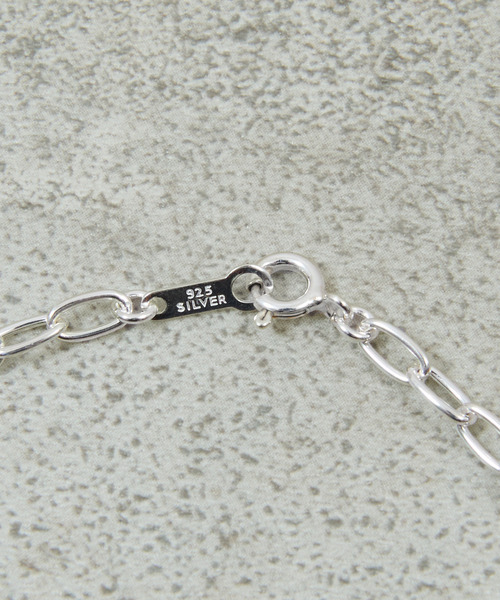 And A（アンドエー）の「And A アンドエー / Link chain necklace アズキチェーンネックレス チョーカー オーバル シルバー925（ネックレス・メンズ・シルバー・60cm/50cm/40cm）」の12枚目の写真