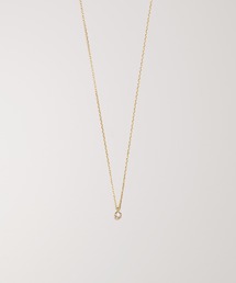 PAS TIERRA | 【Briller】K10 6本ツメ 一粒ダイヤモンドネックレス(0.025ct)(ネックレス)