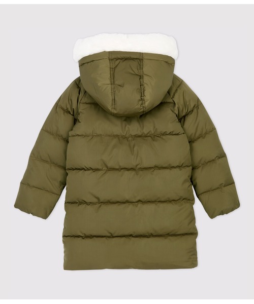 PETIT BATEAU（プチバトー）の「中綿入りフード付きジャケット（その他アウター・キッズ・カーキ・8YEAR/12YEAR/10YEAR）」の5枚目の写真