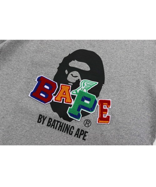 BAPEPATCHCREWNECKM