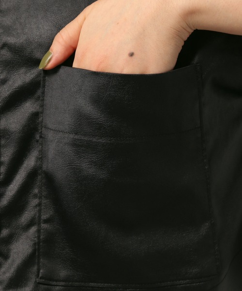 PAGEBOY(ページボーイ)の「CORE / ハイスタンドBOXシャツ(シャツ/ブラウス・レディース・クリーム/ブラック・FREE)」の15枚目の写真