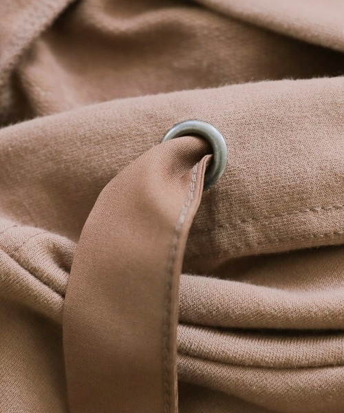 n'OrLABEL（ノアールレーベル）の「『ティアードパーカーワンピース』（ワンピース・レディース・モカ/杢グレー/ブラック・FREE）」の11枚目の写真