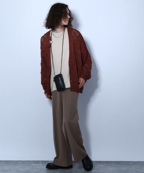 HARE（ハレ）の「ソデボリュームカットソー(HARE)（Tシャツ/カットソー・メンズ・ブラック/ベージュ/グレー・SMALL/MEDIUM）」の9枚目の写真