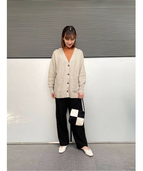 LAATO（ラート）の「STITCH RELAX PANTS（その他パンツ・レディース・ブラック/オフホワイト・FREE）」の10枚目の写真