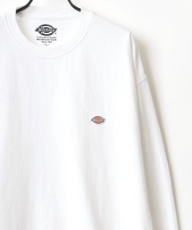 Dickies | Dickies/ディッキーズ ビッグシルエット ミニロゴワッペン ワンポイント刺繍 ロングスリーブTシャツ/Tトレーナー(Tシャツ/カットソー)