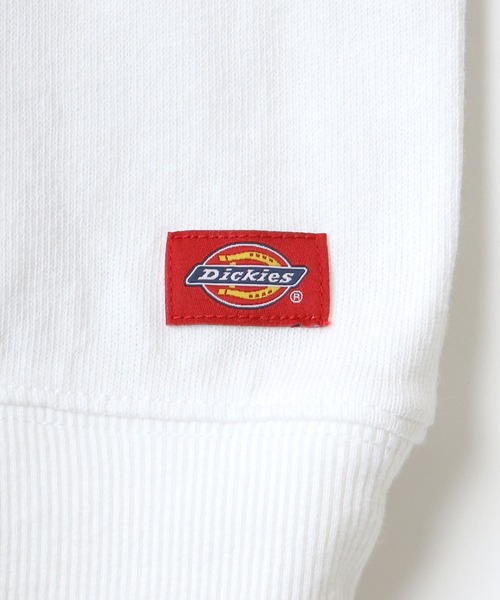 Dickies（ディッキーズ）の「Dickies/ディッキーズ ビッグシルエット ミニロゴワッペン ワンポイント刺繍 ロングスリーブTシャツ/Tトレーナー（Tシャツ/カットソー・メンズ・ホワイト/グリーン/ブラック/ベージュ/ブルー系その他/サックスブルー/ピンク/キャメル/グレイッシュベージュ・XL/L/M）」の20枚目の写真
