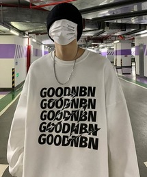 ５連ロゴビッグシルエットプルオーバースウェット