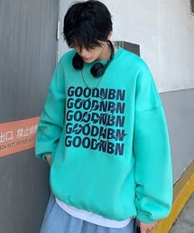 5連ロゴビッグシルエットプルオーバースウェット