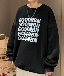 5連ロゴビッグシルエットプルオーバースウェット
