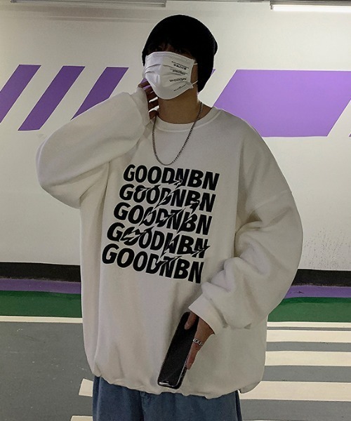 5連ロゴビッグシルエットプルオーバースウェット（スウェット）｜MGV