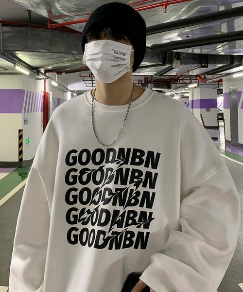 5連ロゴビッグシルエットプルオーバースウェット（スウェット）｜MGV