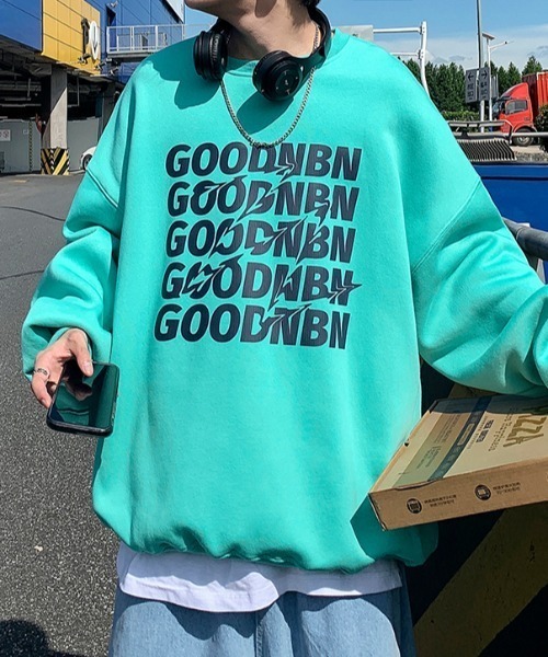 5連ロゴビッグシルエットプルオーバースウェット（スウェット）｜MGV