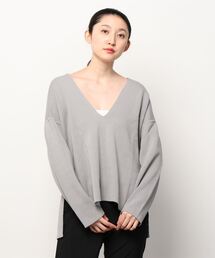 Uncut Bound(アンカットバウンド) リバーシブルVネックニットプルオーバー