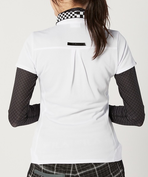 FILA（フィラ）の「【FILA / フィラゴルフ】レディース半袖シャツ 長袖ハイネックインナーシャツセット / ゴルフウェア（ポロシャツ・レディース・ホワイト・MEDIUM/X-LARGE/LARGE）」の19枚目の写真