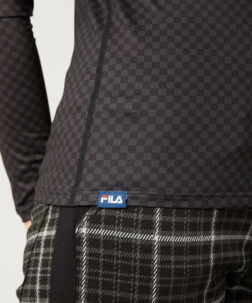 FILA（フィラ）の「【FILA / フィラゴルフ】レディース半袖シャツ 長袖ハイネックインナーシャツセット / ゴルフウェア（ポロシャツ・レディース・ホワイト・MEDIUM/X-LARGE/LARGE）」の13枚目の写真