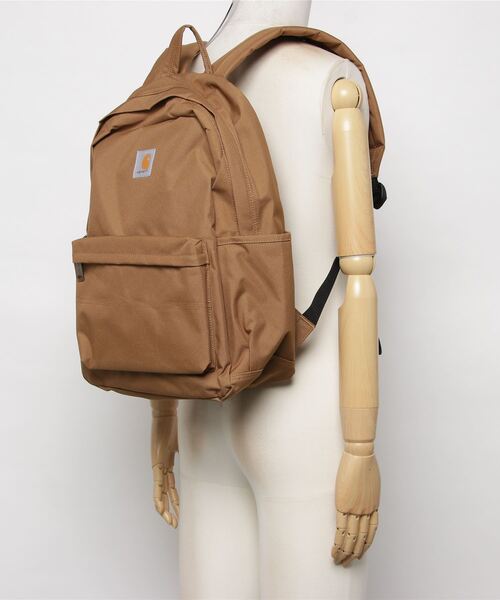 Carhartt(カーハート)の「carhartt/カーハート LAPTOP BACKPACK/ラップトップバックパック/リュック(バックパック/リュック・メンズ・ブラック/ブラウン・FREE)」の6枚目の写真