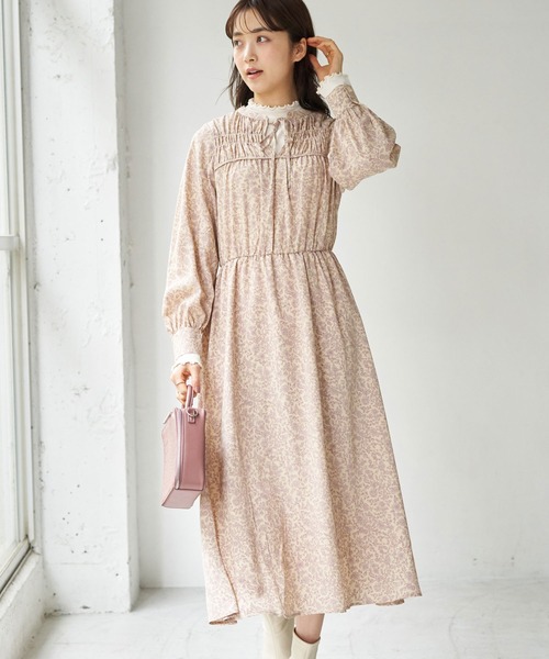 [I AM MARI] ミオールスクエアシャーリングフラワーワンピース 楽天市場】【送料無料】アイアムマリ【I AM MARI】Mellow