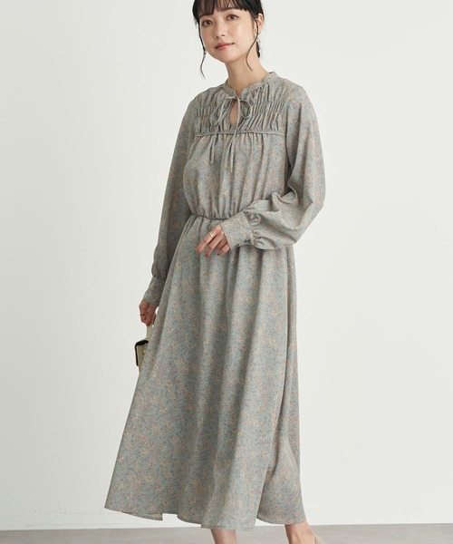 セール シャーリングフラワーワンピース ワンピース Earth Music Ecology アースミュージックアンドエコロジー のファッション通販 Zozotown