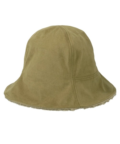 yield（イールド）の「【Lovable】Curly Far Hat BATT-17543（ハット・レディース・ライトグレー/ブラック/ベージュ/モカ/キャメル・FREE）」の3枚目の写真